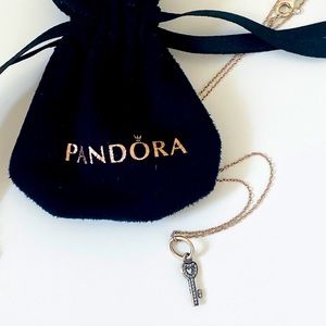 Pandora Necklaces Silver Original and Dust bag